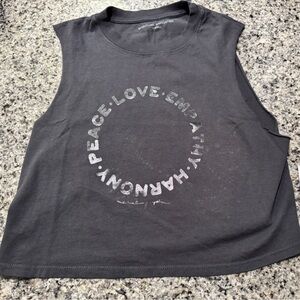 Spiritual gangster tank XS Crop NWT